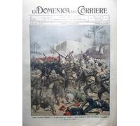 La Domenica del Corriere 5 Novembre 1911 Guerra Italia Turchia Bengasi Tripoli