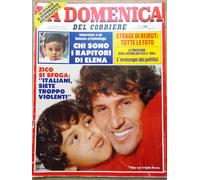 La Domenica del Corriere 5 Novembre 1983 Chagall Zico Guttuso Strage di Beirut