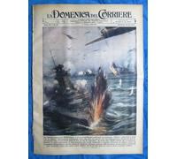 La Domenica del Corriere 5 ottobre 1941 Nelson - Russia - L. Da Vinci