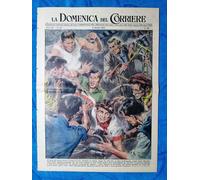 La Domenica del Corriere 6 agosto 1950 Gino Bartali - Leopoldo III - Corea
