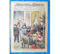 La Domenica del Corriere 6 febbraio 1921 New York - Norvegia - Giuseppe Colombo