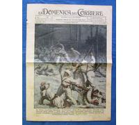 La Domenica del Corriere 6 gennaio 1940 Finlandia - Santiago del Cile - M.Massai
