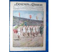 La Domenica del Corriere 6 luglio 1919 Olimpiadi Parigi Costantinopoli Ministri