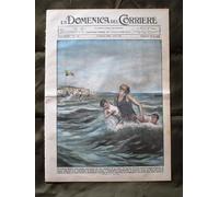 La Domenica del Corriere 6 Ottobre 1935 Salvataggio Pirenei catalani Duomo Como