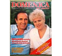 La Domenica del Corriere 6 Settembre 1986 Baudo Russell Radio Maria Casco Droga