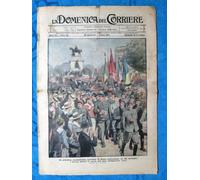La Domenica del Corriere 7 ottobre 1917 WW1 Milano - Buoncompagni - Marina