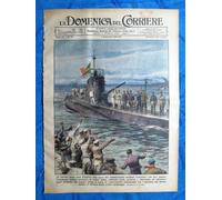 La Domenica del Corriere 7 settembre 1941 Marina-Pietroburgo- Mussolini-Hitler