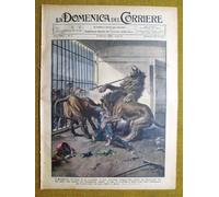 La Domenica del Corriere 8 gennaio 1933 Monfalcone - Illinois - Dante Alighieri