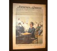 La Domenica del Corriere 8 giugno 1941 WW2 Guerra Maria Piemonte Lancieri Libia