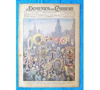 La Domenica del Corriere 8 maggio 1921 Mosca - Ontario,Canada - Croce Rossa