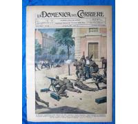 La Domenica del Corriere 9 agosto 1931 Siviglia - Montecassino - Sauro