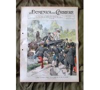 La Domenica del Corriere 9 Giugno 1907 Sovrani a Parigi Processione Foro romano