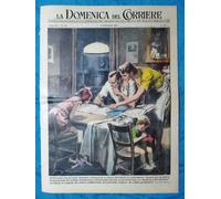 La Domenica del Corriere 9 settembre 1951 Bernard Mac Fadden-Gabriele D'Annunzio