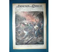La Domenica del Corriere originale 20 Dicembre 1925 Boulder Colorado Miniera Oro