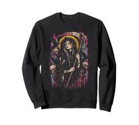La Donna con Falce - Ragazza Goth in Stile Anime Felpa