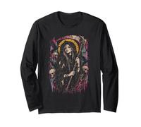 La Donna con Falce - Ragazza Goth in Stile Anime Maglia a Manica