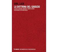 La dottrina del giudizio - Lask Emil