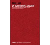 La dottrina del giudizio - Lask Emil