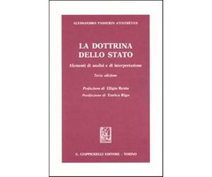 La dottrina dello Stato. Elementi di analisi e di interpretazione - Passer...