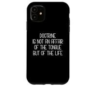 La dottrina è vita Custodia per iPhone 11