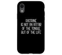 La dottrina è vita Custodia per iPhone XR