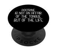 La dottrina è vita PopSockets PopGrip Adesivo