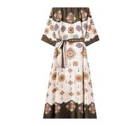 La DoubleJ - Abito Muumuu Collo Rotondo - - Dresses - Donna - Multicolore - M