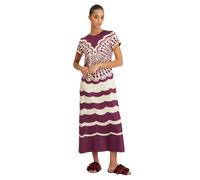 La DoubleJ - Abito Swing di ispirazione vintage - - Dresses - Donna - Viola - L