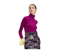La DoubleJ - High Kick Top - - Knitwear - Donna - Viola - XL