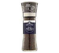 La Drogheria 1880, Linea Macinelli Premium, Pepe Nero in Grani, Aroma Pungente, Ideale per Stufati, Pasta alla Gricia e Carni, con Macina Regolabile sul Tappo, Formato da 95 gr