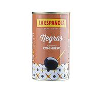 La Española - Olive nere con nocciolo - Ideale per i migliori Tapeos
