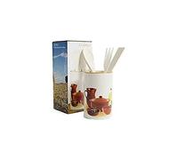 La estepa - Set vaso + 3 utensili in legno