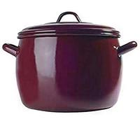 La Estrella - Pentola smaltata tegola bombata, 12 cm