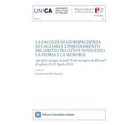La Facoltà di Giurisprudenza di Cagliari e l’insegnamento del dir