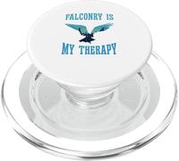 La falconeria è la mia terapia - Piume e guarigione PopSockets PopGrip per MagSafe