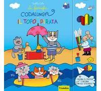La famiglia Codalunga e il topo pirata. Ediz. a colori. Con gadget. Con Adesivi