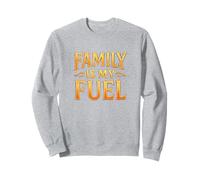 La famiglia è il mio carburante. genitorialità, amore, scopo. Felpa
