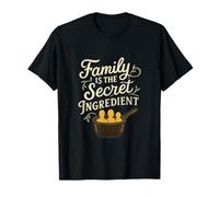 La Famiglia è l'ingrediente Segreto Picnic Graphic Maglietta