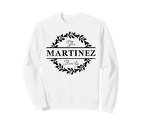 La Famiglia Martinez Cognome Holiday Group Matching Felpa