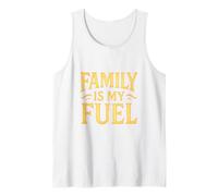 La famiglia vintage è il mio carburante. retrò, genitorialità, potere. Canotta