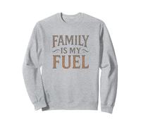 La famiglia vintage è il mio carburante. retrò, genitorialità, potere. Felpa