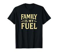 La famiglia vintage è il mio carburante. retrò, genitorialità, potere. Maglietta