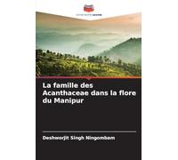La famille des Acanthaceae dans la flore du Manipur