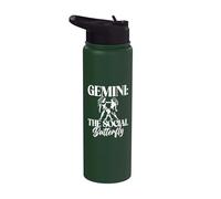 La farfalla sociale Gemelli Stainless Steel Insulated Water Bottle
