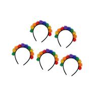 La Fascia Colorata Per Le Vacanze Mardi Presenta Un Copricapo Con Fascino Verde Giallo Balli E Feste. Comoda Fascia Elastica Le Donne