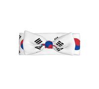 La fascia con fiocco con bandiera della Repubblica di Corea si abbina a qualsiasi outfit per neonati, bambini e bambini