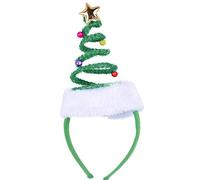 La fascia elastica per albero di Natale e una dimensione del cappello di Babbo Natale sono adatti per la maggior parte degli adulti e dei bambini. Sono la perfetta festa di Natale, abbigliamento e