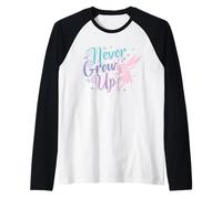 La Fata Non cresce mai Maglia con Maniche Raglan