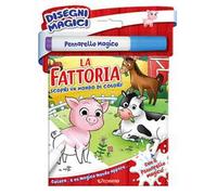 La fattoria. Disegni magici. Ediz. illustrata. Con pennarello magico