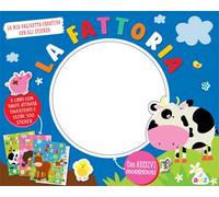 La fattoria. La mia valigetta creativa. Ediz. illustrata. Con 500 Adesivi